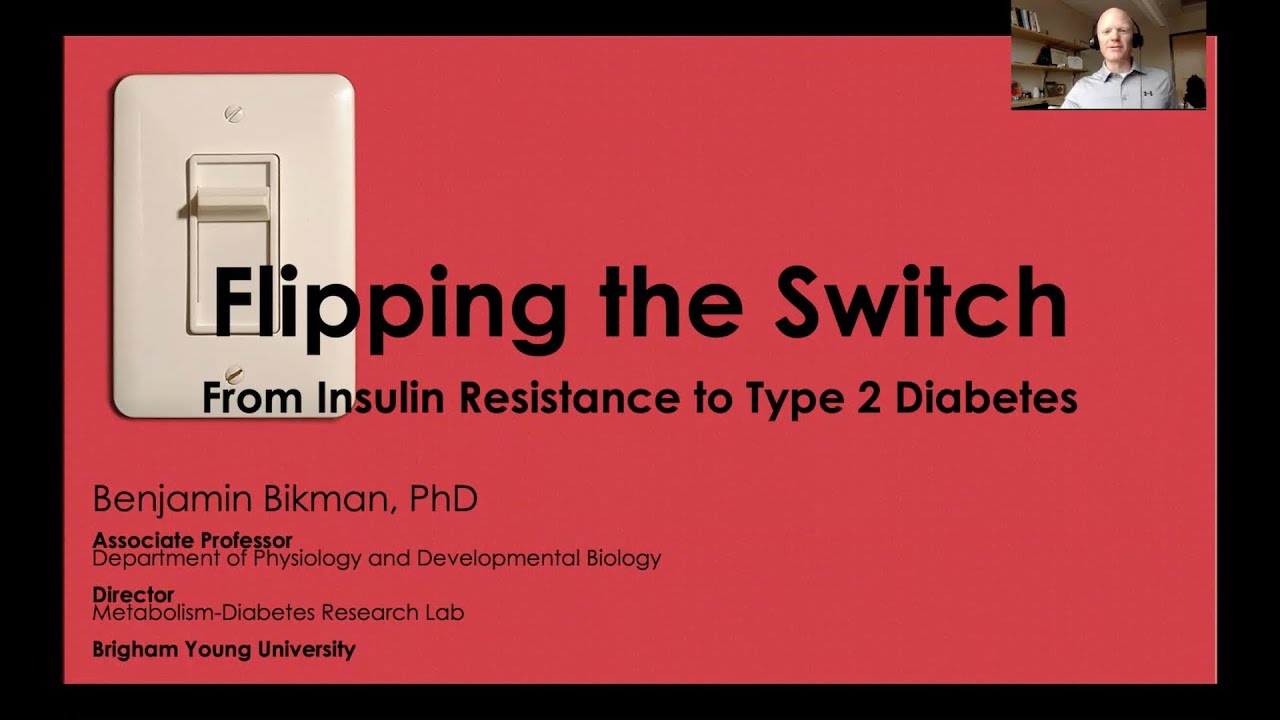 Image showcasing Dr. Benjamin Bikman - 'Flipping the Switch: From Insulin Resistance to ...